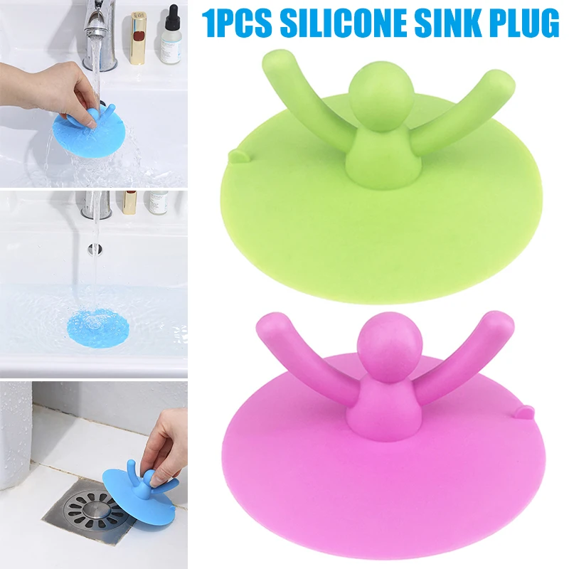Shower Drain Stopper Plug Cartoon People Silicone Bathtub Cover Hair Catchers for Floor Laundry Kitchen Bathroom EIG88
Shower Drain Stopper Plug Cartoon People Silicone Bathtub Cover Hair Catchers for Floor Laundry Kitchen Bathroom EIG88