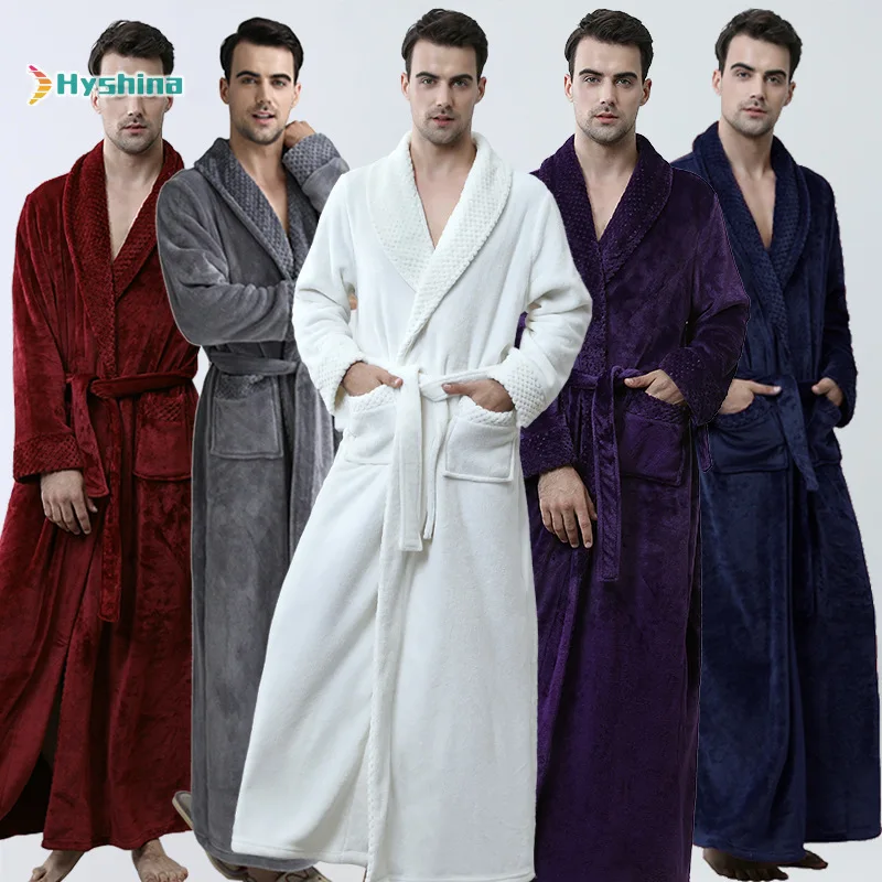 Men's Thickened Winter Flannel Couple's Nightgown Coral Velvet Bathrobe Pajamas
Men's Thickened Winter Flannel Couple's Nightgown Coral Velvet Bathrobe Pajamas