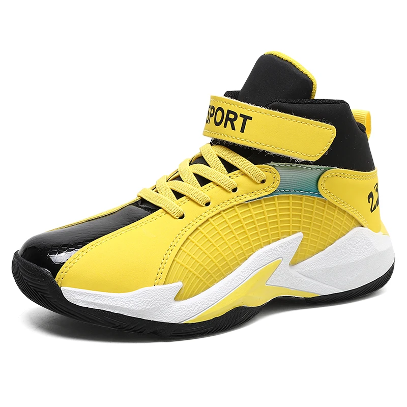 Boys Basketball Shoes High Quality Top Soft Non-slip Kids Sneakers Thick Sole Children Sport Shoes Outdoor Boy Trainer Basket
Boys Basketball Shoes High Quality Top Soft Non-slip Kids Sneakers Thick Sole Children Sport Shoes Outdoor Boy Trainer Basket