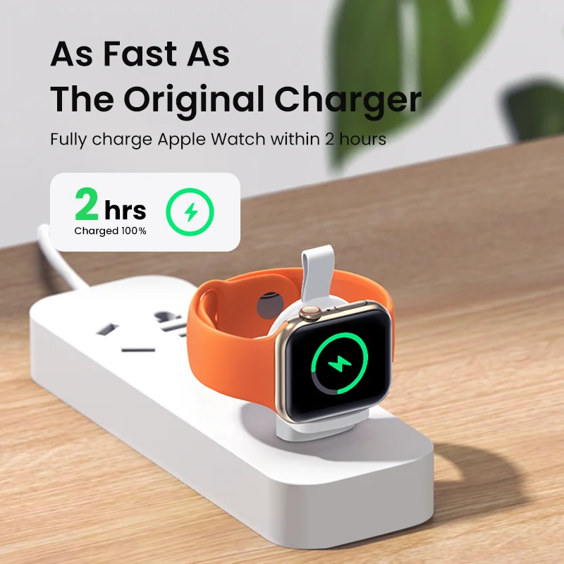 UGREEN USB Type C портативное беспроводное зарядное устройство MFi для Apple IWatch 7 6 SE