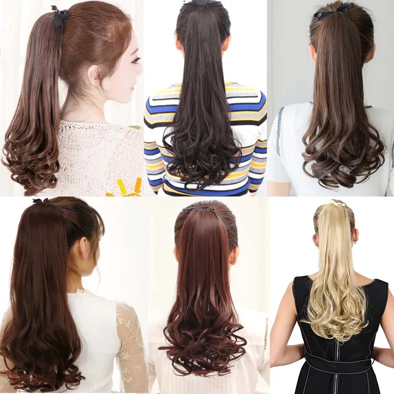 DIANQI Long Straight Multicolor Ponytail Hairpiece Female Clip Hair Tail False Hair With Hairpins Synthetic Hair Extensions
DIANQI Long Straight Multicolor Ponytail Hairpiece Female Clip Hair Tail False Hair With Hairpins Synthetic Hair Extensions