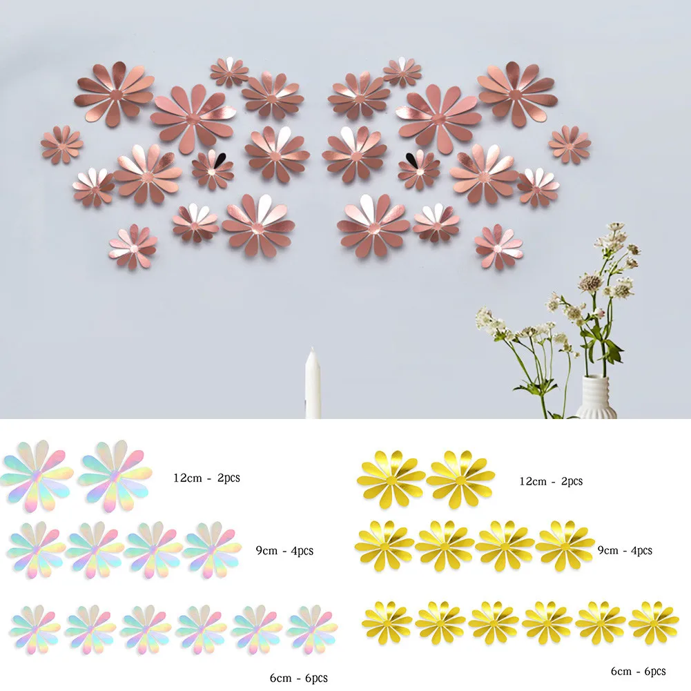 3set/36pcs 3D Sun Flower Wall Stickers Hollow Butterfly For Kids Rooms Home Wall Decor DIY Fridge Stickers Room Decoration
3set/36pcs 3D Sun Flower Wall Stickers Hollow Butterfly For Kids Rooms Home Wall Decor DIY Fridge Stickers Room Decoration