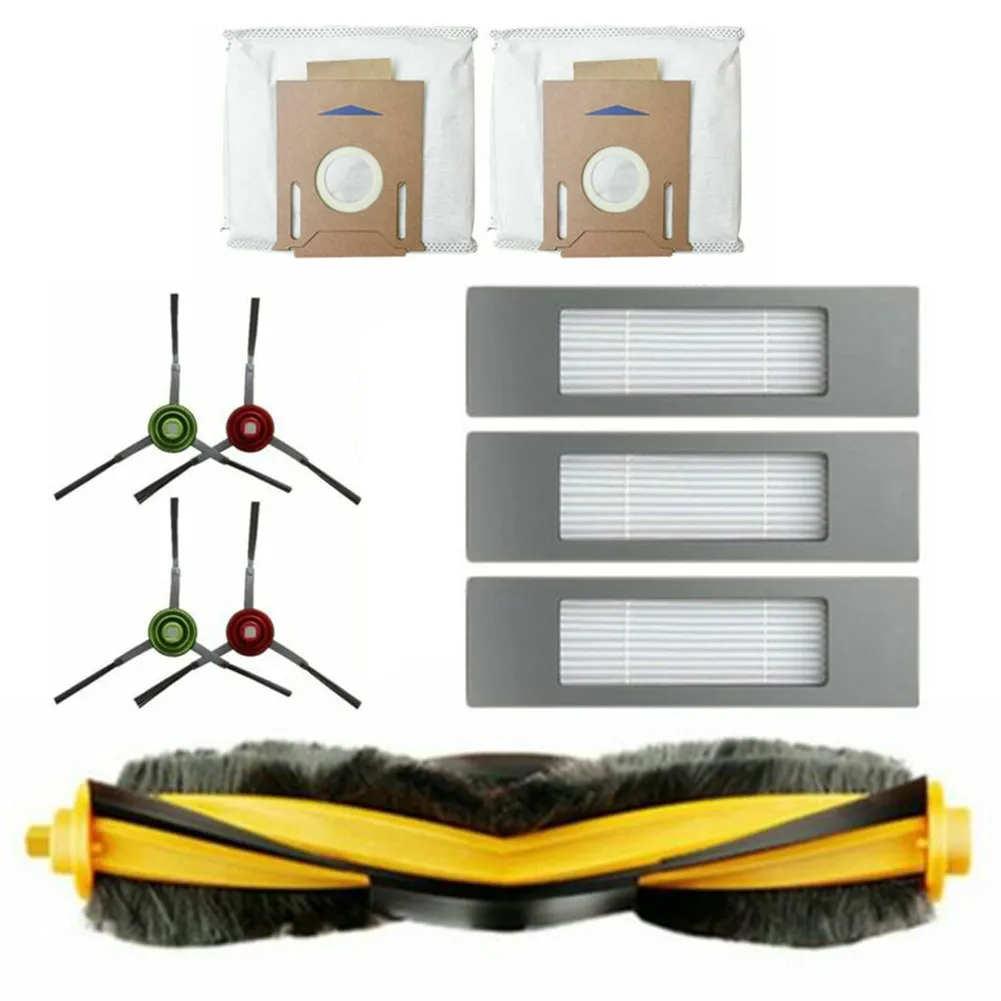 1set/10pcs Replacement Main Brush Filters Dust Bag Side Brushes For ECOVACS DEEBOT OZMO N8 / N8 + Robot Vacuum Cleaner Parts
1set/10pcs Replacement Main Brush Filters Dust Bag Side Brushes For ECOVACS DEEBOT OZMO N8 / N8 + Robot Vacuum Cleaner Parts