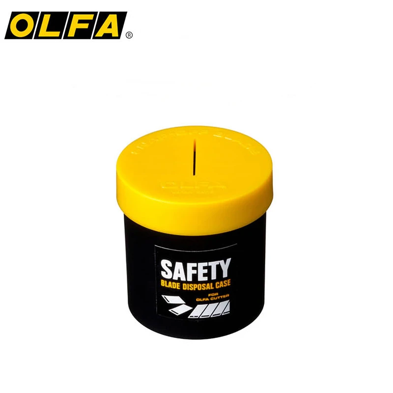 OLFA DC-1 Safety Blade Disposal Case 133K Snap Off Blades Disposer Snap Container Waste Knife Blade Tool Storage Box Pocket Can
OLFA DC-1 Safety Blade Disposal Case 133K Snap Off Blades Disposer Snap Container Waste Knife Blade Tool Storage Box Pocket Can