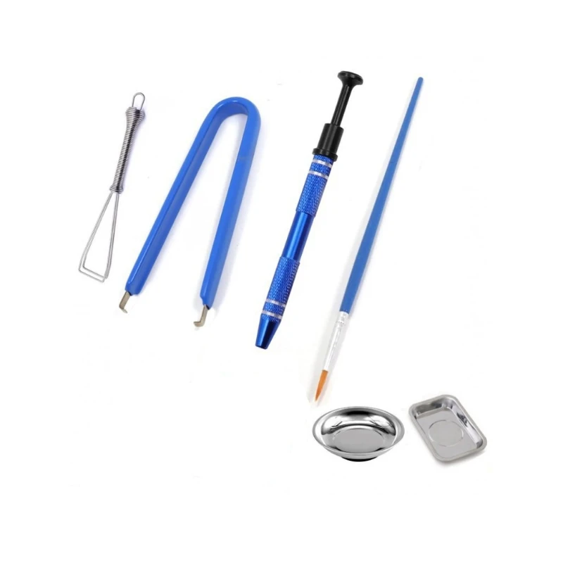 Mechanical Keyboard Tweezers Rod-removal Brush Tool, 4-Claw Pickup Tool Grabber IC Claw Holder for Kailh Gateron Cherry
Mechanical Keyboard Tweezers Rod-removal Brush Tool, 4-Claw Pickup Tool Grabber IC Claw Holder for Kailh Gateron Cherry
