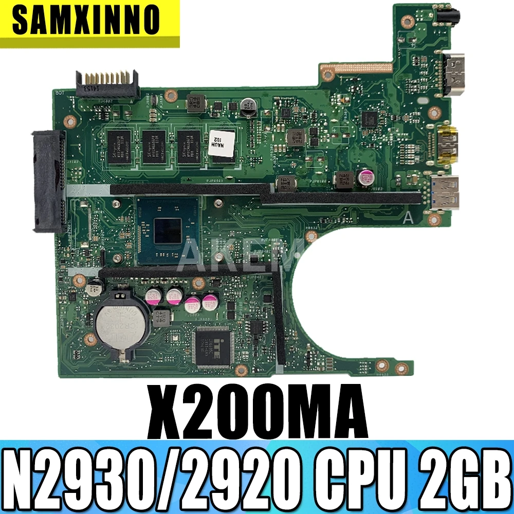 X200MA материнская плата REV2.1 для For Asus F200MA X200M материнская плата для ноутбука X200MA материнская плата N2930/2920 CPU 2 Гб 4 ядра
X200MA материнская плата REV2.1 для For Asus F200MA X200M материнская плата для ноутбука X200MA материнская плата N2930/2920 CPU 2 Гб 4 ядра