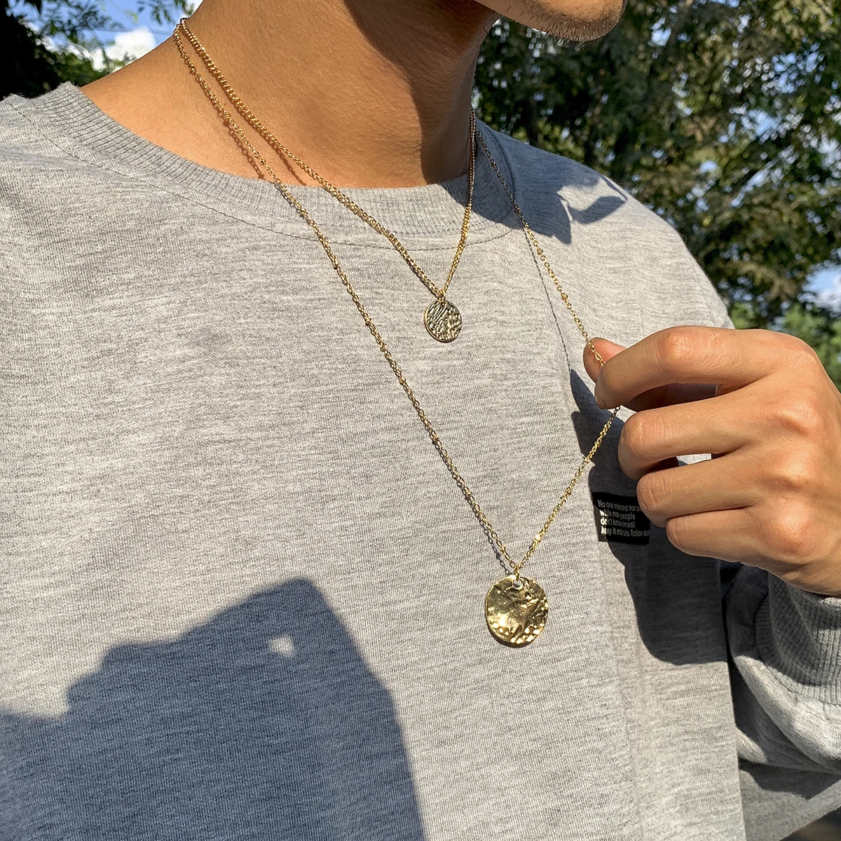 2021 Trend Punk Multilayer Thin Chain Choker Necklace For Women Geometric Round Retro Pendant Necklace Charm Jewelry Accessories
2021 Trend Punk Multilayer Thin Chain Choker Necklace For Women Geometric Round Retro Pendant Necklace Charm Jewelry Accessories