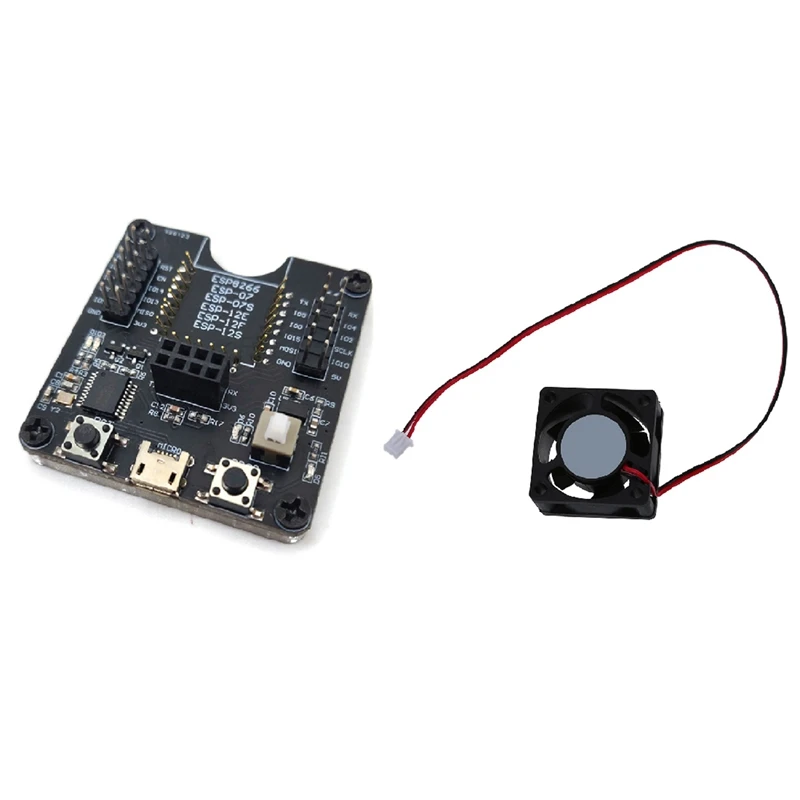 40Mm DC 5V 6.42CFM Chipset Cooling Fan & ESP8266 Test Frame Burner Development Board WIFI Module
40Mm DC 5V 6.42CFM Chipset Cooling Fan & ESP8266 Test Frame Burner Development Board WIFI Module