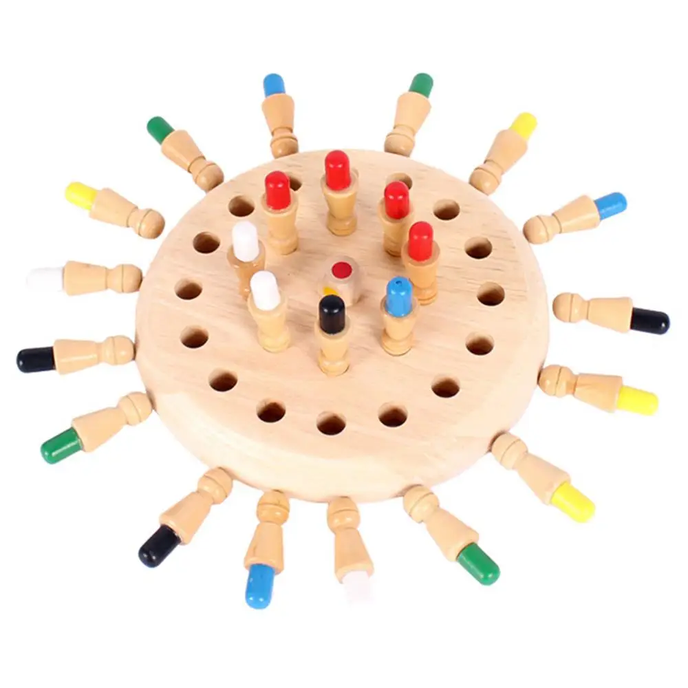 Memory Chess Fun Color Game Board Wood Funny Performance Toy for Children Funny Developing Intelligent
Memory Chess Fun Color Game Board Wood Funny Performance Toy for Children Funny Developing Intelligent