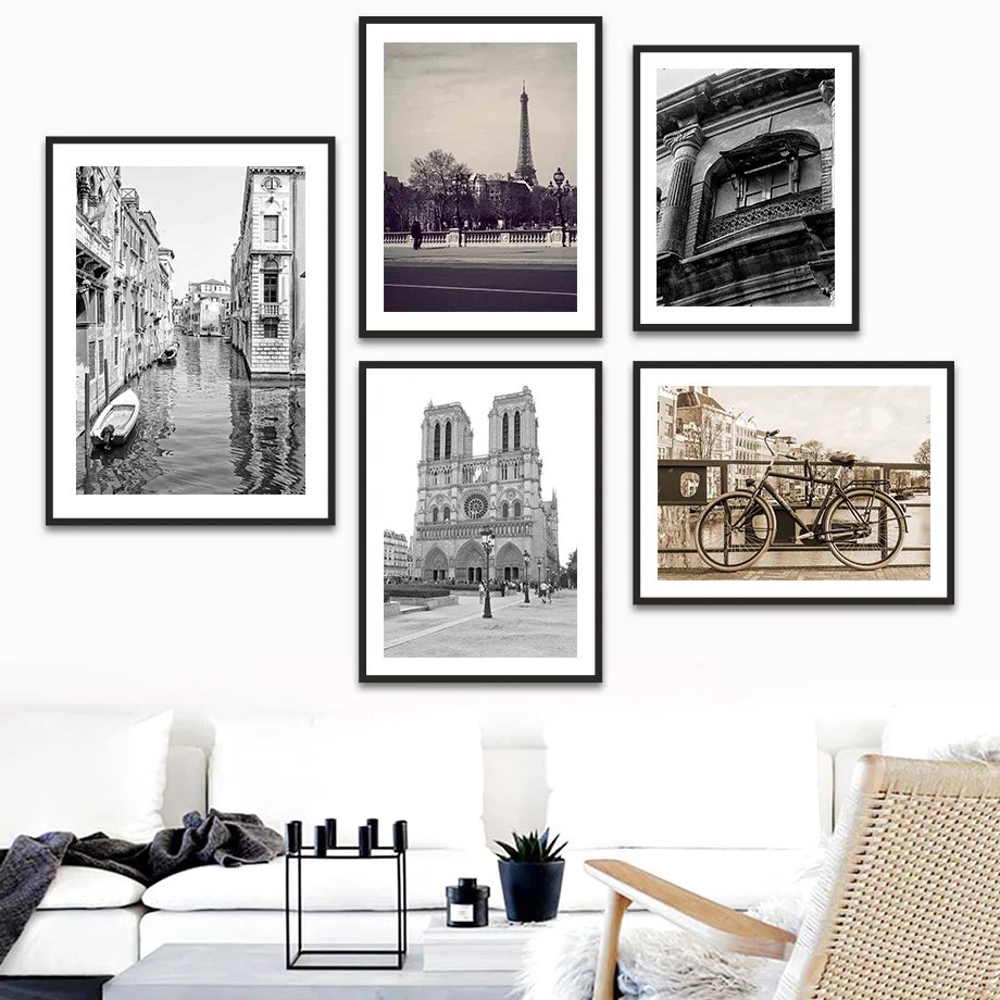 Retro Paris Tower Venice Classic Building Wall Art Canvas Painting Nordic Posters And Prints Wall Pictures For Living Room Decor
Retro Paris Tower Venice Classic Building Wall Art Canvas Painting Nordic Posters And Prints Wall Pictures For Living Room Decor