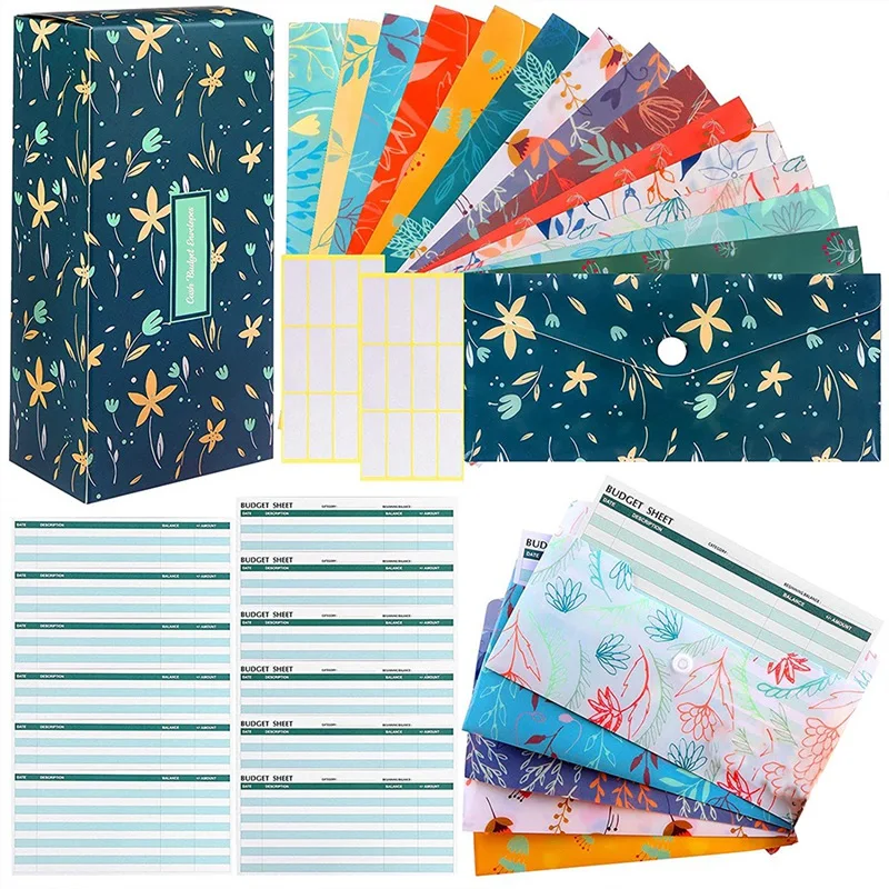 31 Pieces Cash Envelopes System for Budgeting Envelopes Waterproof Budget Envelopes for Saving Money
31 Pieces Cash Envelopes System for Budgeting Envelopes Waterproof Budget Envelopes for Saving Money