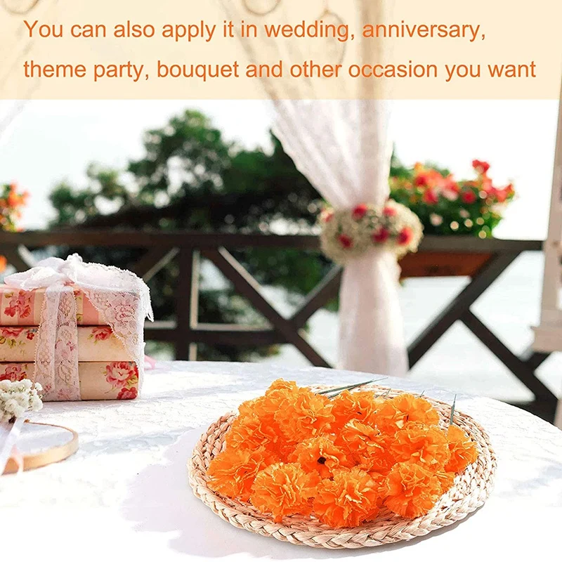 50Pcs Fake Carnation Flower Head Artificial Flower Silk Flower Artificial Flower DIY Craft Decoration
50Pcs Fake Carnation Flower Head Artificial Flower Silk Flower Artificial Flower DIY Craft Decoration