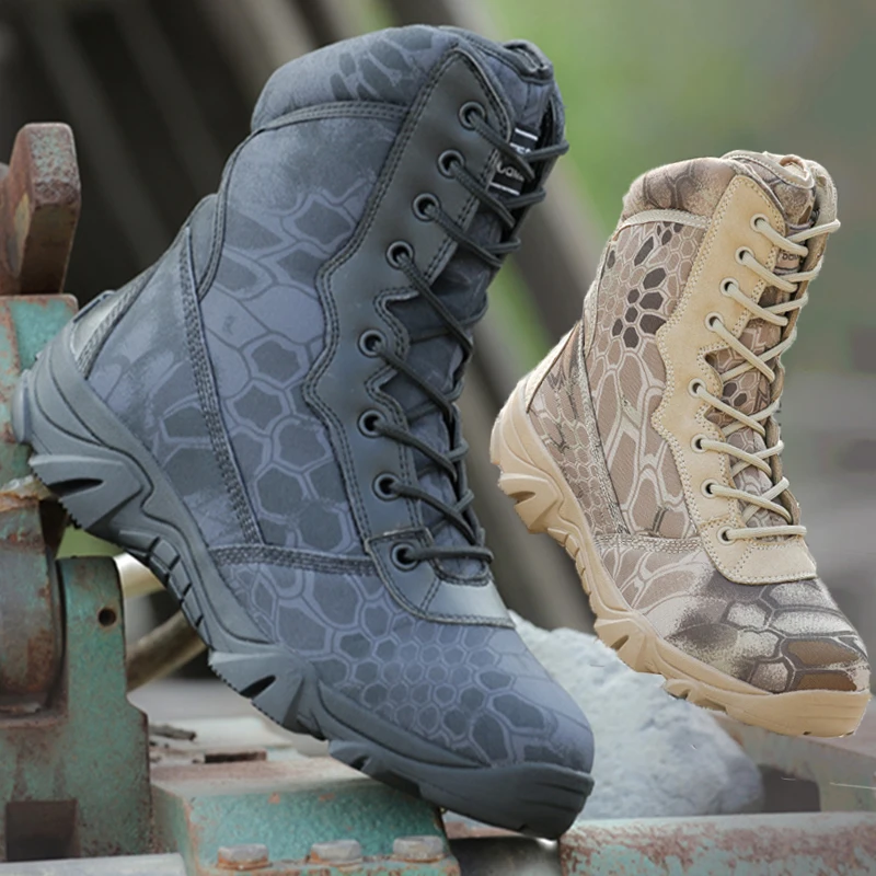 Man Outdoor Hiking Boots Waterproof Canvas Lace Up Military Tactical Boot Men Trekking Camping Climbing Shoes
Man Outdoor Hiking Boots Waterproof Canvas Lace Up Military Tactical Boot Men Trekking Camping Climbing Shoes