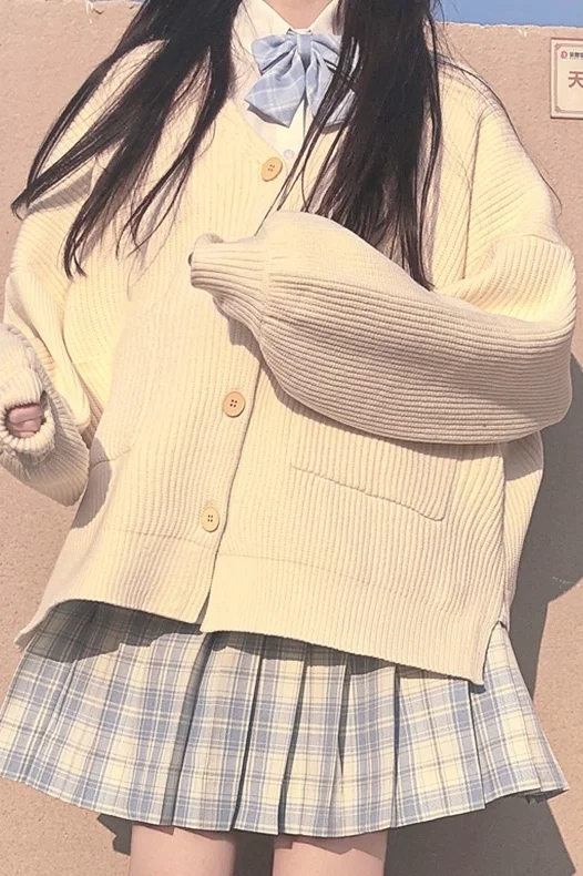 JK Uniform Autumn Suit Female College Style Long-Sleeved Shirt Loose Knitwear Women's Skirt japanese school uniform
JK Uniform Autumn Suit Female College Style Long-Sleeved Shirt Loose Knitwear Women's Skirt japanese school uniform