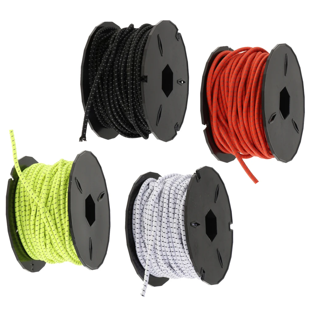 Elastic Shock Rope Bungee Cord for Bungee Straps Hammocks Gear Bundles Cargo Nets Crafting Projects
Elastic Shock Rope Bungee Cord for Bungee Straps Hammocks Gear Bundles Cargo Nets Crafting Projects