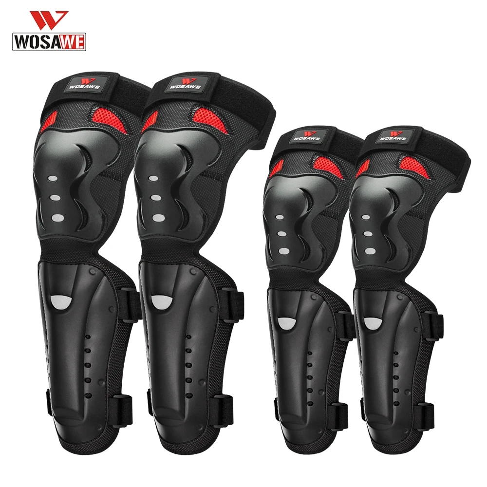 WOSAWE 4pcs Motorcycle knee protector elbow pads Motocross skating knee protectors riding protective Gears pads protection
WOSAWE 4pcs Motorcycle knee protector elbow pads Motocross skating knee protectors riding protective Gears pads protection