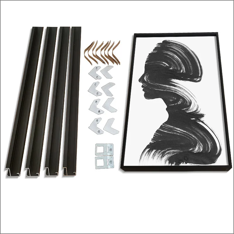Modern Photo Frame be used for Canvas Painting, Diamond Painting Wall PaintingAluminum Alloy Picture Frame, Poster Frame, 60X60
Modern Photo Frame be used for Canvas Painting, Diamond Painting Wall PaintingAluminum Alloy Picture Frame, Poster Frame, 60X60