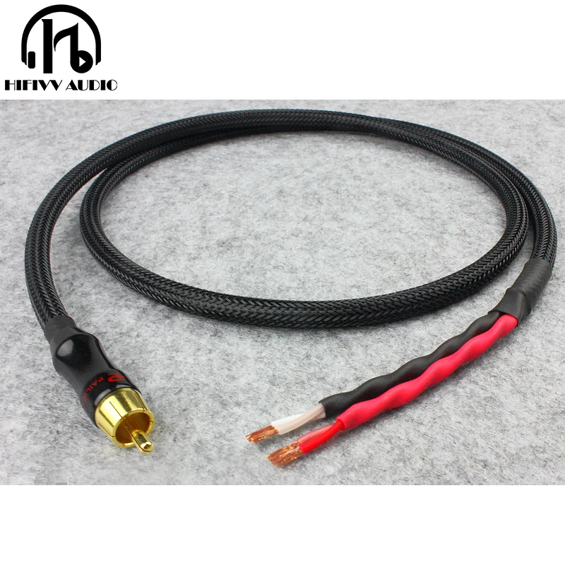 1pcs hifi Active audio speaker cable of amplifier signal line copper Gold-plated RCA plug to wire connector 0.5m 1m 1.5m 2m 2.5m
1pcs hifi Active audio speaker cable of amplifier signal line copper Gold-plated RCA plug to wire connector 0.5m 1m 1.5m 2m 2.5m
