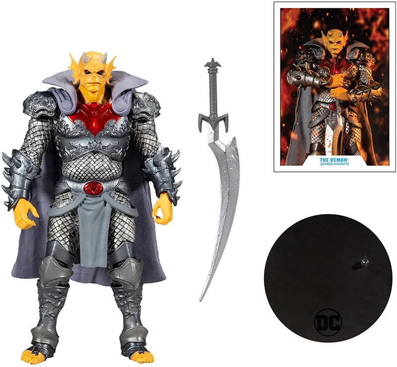 Mcfarlane Toys Dc Multiverse The Demon Knights 7" Action Figure with Accessories 22 Moving Parts Multipacks and Vehicles PVC
Mcfarlane Toys Dc Multiverse The Demon Knights 7" Action Figure with Accessories 22 Moving Parts Multipacks and Vehicles PVC