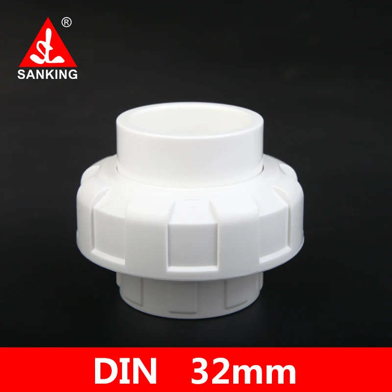 Sanking UPVC 32mm Union Connector Garden Irrigation Tools Water Pipe Connectors Aquarium Tank Plug Tub Adaptor
Sanking UPVC 32mm Union Connector Garden Irrigation Tools Water Pipe Connectors Aquarium Tank Plug Tub Adaptor