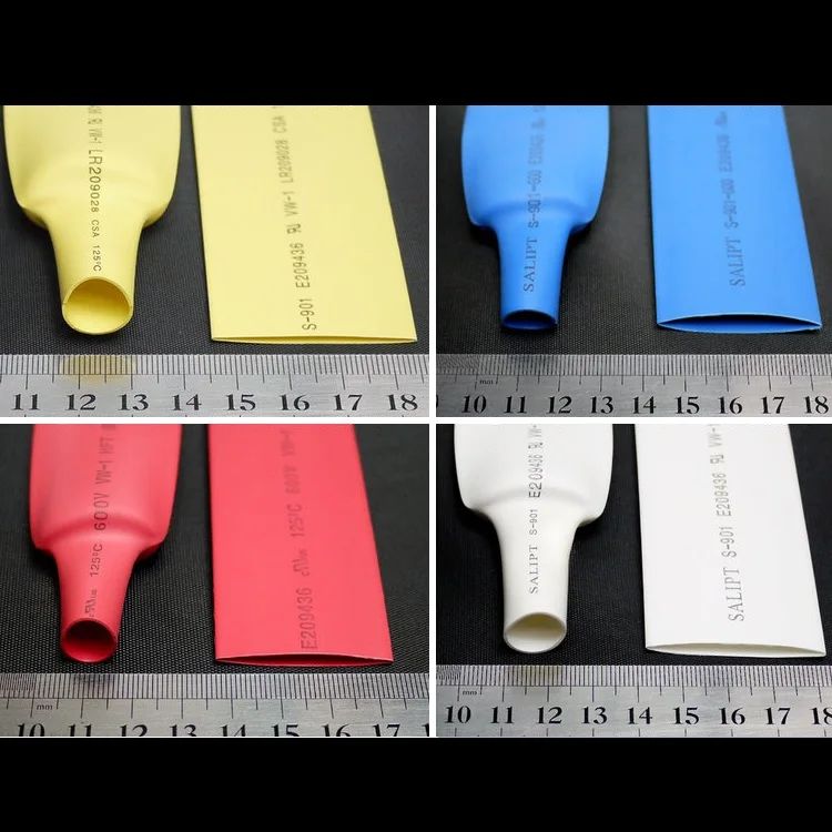 Dia 25mm (Width 40mm) Heat Shrink Tube 2:1 Polyolefin Thermal Cable Sleeve Insulated Wire Protector Wrap DIY Connector Repair
Dia 25mm (Width 40mm) Heat Shrink Tube 2:1 Polyolefin Thermal Cable Sleeve Insulated Wire Protector Wrap DIY Connector Repair