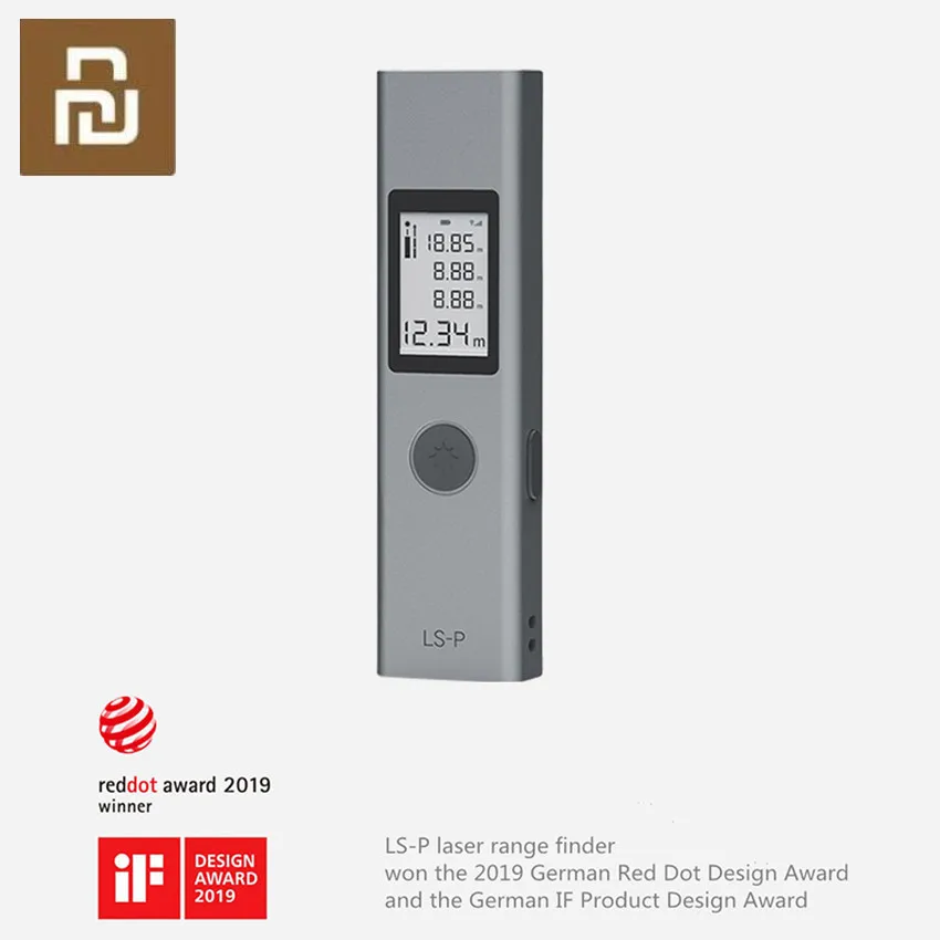 Оригинальный Xiaomi DUKA лазерный дальномер 25/40 м LS P/LS 1S портативное зарядное