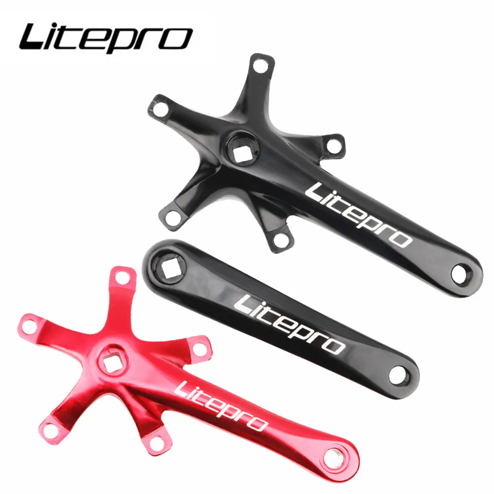 Litepro Folding Bike Square Hole Wide Thin Crank 170MM Bicycle CNC Aluminum Alloy 130BCD Chainring Parts 
Litepro Folding Bike Square Hole Wide Thin Crank 170MM Bicycle CNC Aluminum Alloy 130BCD Chainring Parts