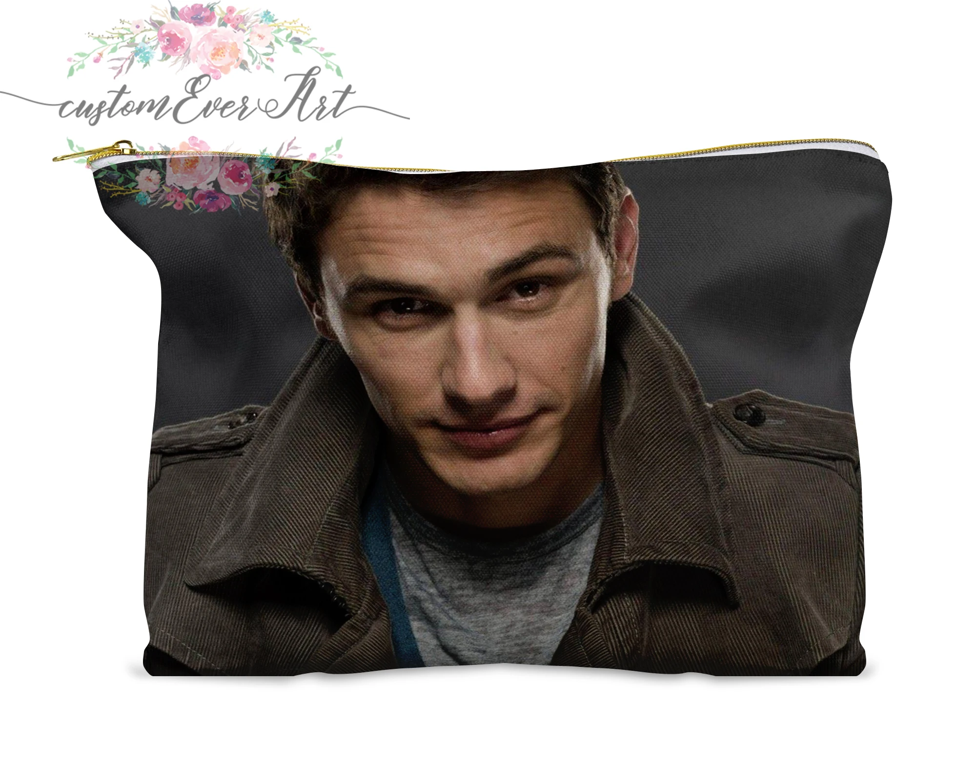 James Franco cosmetic bag personalized small makeup bag funny makeup organizer toiletry bag zipper pouch
James Franco cosmetic bag personalized small makeup bag funny makeup organizer toiletry bag zipper pouch