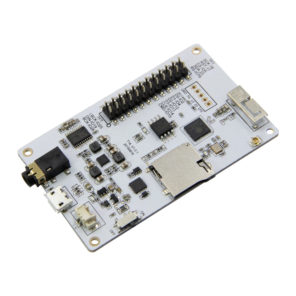 Музыкальные альбомы LILYGO TTGO Tm 2 4 дюйма PCM5102A SD-карта ESP32 Wi-Fi и Bluetooth модуль |