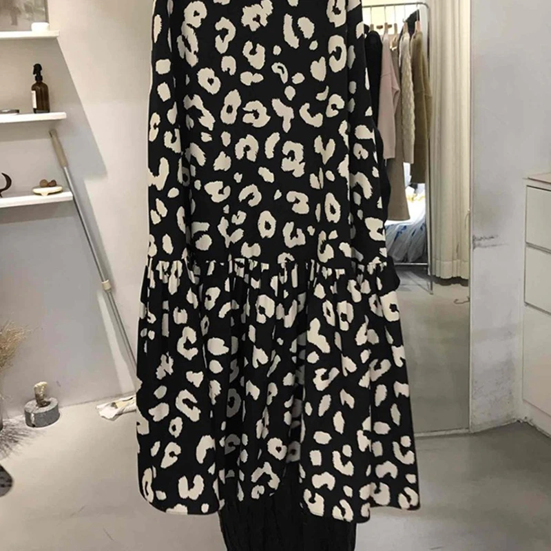 2021 High Waist Korean Leopard Woman Skirts Causal Ruffle Patchwork Skirt Spring Summer New Faldas Mujer Moda
2021 High Waist Korean Leopard Woman Skirts Causal Ruffle Patchwork Skirt Spring Summer New Faldas Mujer Moda
