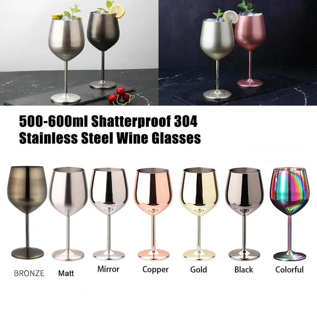 500ml 21x 7.8x 7.5cm Stainless Steel Goblet Champagne Cup Wine Glass Cocktail Glass In Stock Drop Shipping
500ml 21x 7.8x 7.5cm Stainless Steel Goblet Champagne Cup Wine Glass Cocktail Glass In Stock Drop Shipping