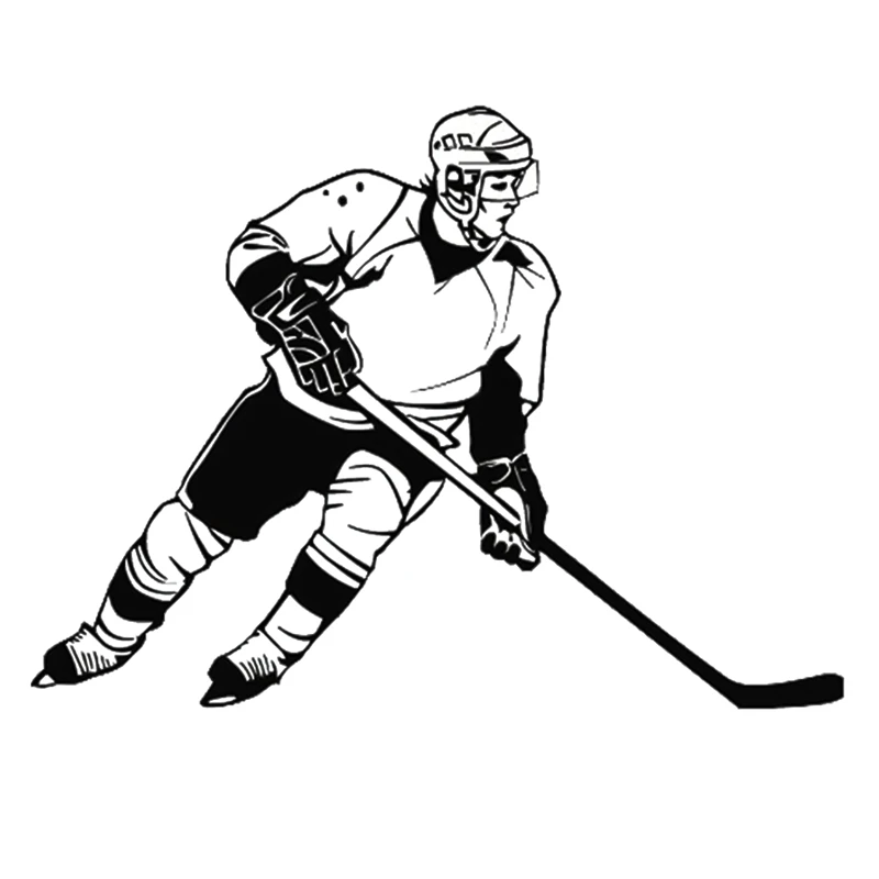 Black White Ice Hockey Sports Car Styling Fashion Car Window Waterproof and Sunscreen Stickers,13cm*10cm
Black White Ice Hockey Sports Car Styling Fashion Car Window Waterproof and Sunscreen Stickers,13cm*10cm