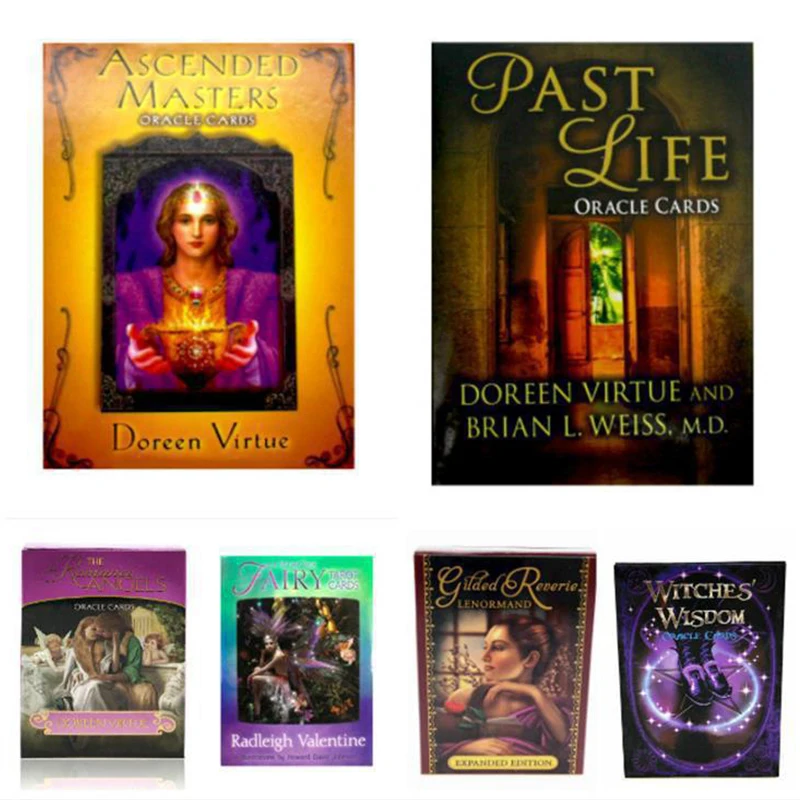 Oracle Deck Cards Past Life Ascended Masters Witch Wisdom Lednormand Prism Tarot Fairy Angel Therapy Daily Guidance Angel Play
Oracle Deck Cards Past Life Ascended Masters Witch Wisdom Lednormand Prism Tarot Fairy Angel Therapy Daily Guidance Angel Play