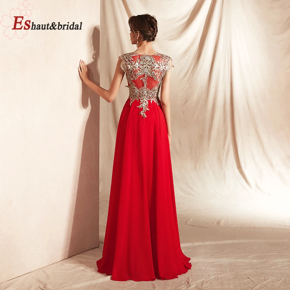 Elegant Chiffon Evening Dress for Women 2020 Long V neck Cap Sleeves Aline Formal Party Gowns
Elegant Chiffon Evening Dress for Women 2020 Long V neck Cap Sleeves Aline Formal Party Gowns