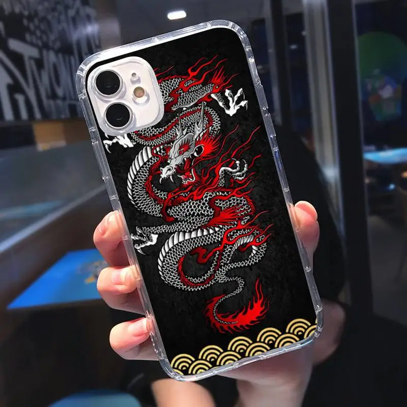 Red Chinese Dragon art Phone Case Transparent soft For iphone 5 5s 5c se 6 6s 7 8 11 12 plus mini x xs xr pro max
Red Chinese Dragon art Phone Case Transparent soft For iphone 5 5s 5c se 6 6s 7 8 11 12 plus mini x xs xr pro max