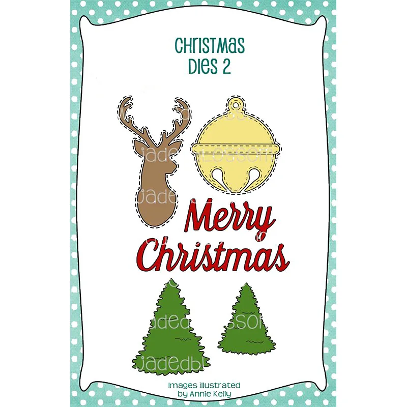 Merry Christmas Tree Deer Bell Metal Cutting Dies for Scrapbooking Stencil Knife Mould Blade Punch Model Craft Decor Template
Merry Christmas Tree Deer Bell Metal Cutting Dies for Scrapbooking Stencil Knife Mould Blade Punch Model Craft Decor Template