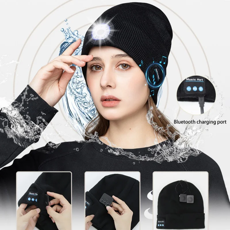 Зимняя Теплая Шапка-бини, светильник, наушники, Bluetooth, светодиодная светящаяся уличная альпинистская гарнитура, музыкальные наушники, шапка...
Зимняя Теплая Шапка-бини, светильник, наушники, Bluetooth, светодиодная светящаяся уличная альпинистская гарнитура, музыкальные наушники, шапка...