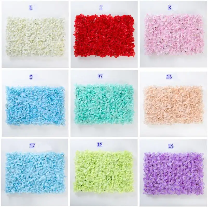 60x40cm Artificial Flower wall decoration Road Lead Hydrangea Flower Wall for Wedding Arch Pavilion Corners decor floral
60x40cm Artificial Flower wall decoration Road Lead Hydrangea Flower Wall for Wedding Arch Pavilion Corners decor floral