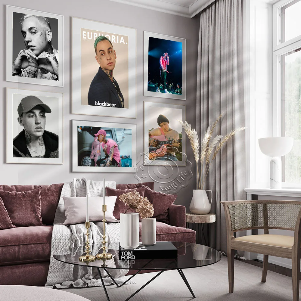 Music Star Blackbear Potser, Singer Wall Art, Bar Pub Club, Blackbear Prints Art, Canvas Wall Stickers, Home Decor, Fans Gift
Music Star Blackbear Potser, Singer Wall Art, Bar Pub Club, Blackbear Prints Art, Canvas Wall Stickers, Home Decor, Fans Gift