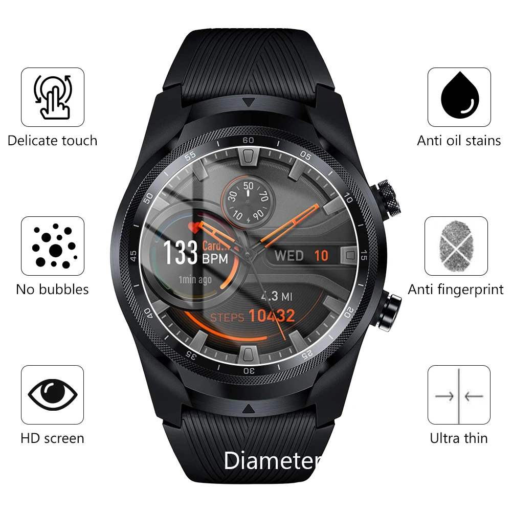 Smartwatch Tempered Glass Clear Protective Film Guard For Ticwatch Pro S E C2 E2 S2 Watch Full Display Screen Protector Cover
Smartwatch Tempered Glass Clear Protective Film Guard For Ticwatch Pro S E C2 E2 S2 Watch Full Display Screen Protector Cover