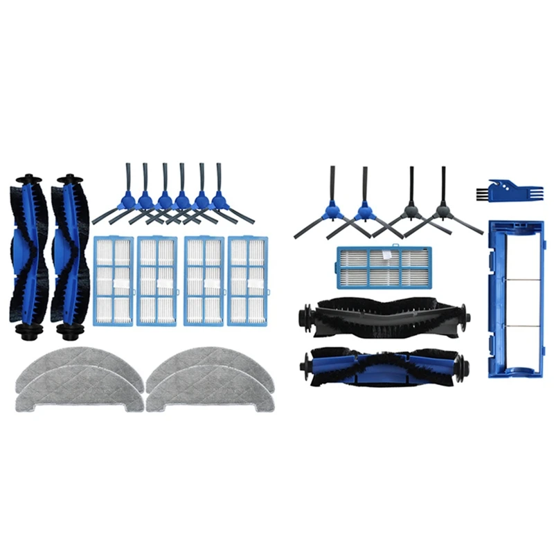 2 Set Vacuum Cleaner Parts: 1 Set Side Brush Mop Cloth Hepa Filter Rags Main Brush & 1 Set Side Brush Mop Cloth Filter
2 Set Vacuum Cleaner Parts: 1 Set Side Brush Mop Cloth Hepa Filter Rags Main Brush & 1 Set Side Brush Mop Cloth Filter