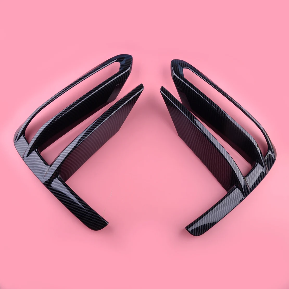 2Pcs Front Fog Light Lamp Stripe Trim Cover Frame Bezel Carbon Fiber Style Black ABS Fit For Kia Forte K3 Cerato 2019 2020
2Pcs Front Fog Light Lamp Stripe Trim Cover Frame Bezel Carbon Fiber Style Black ABS Fit For Kia Forte K3 Cerato 2019 2020