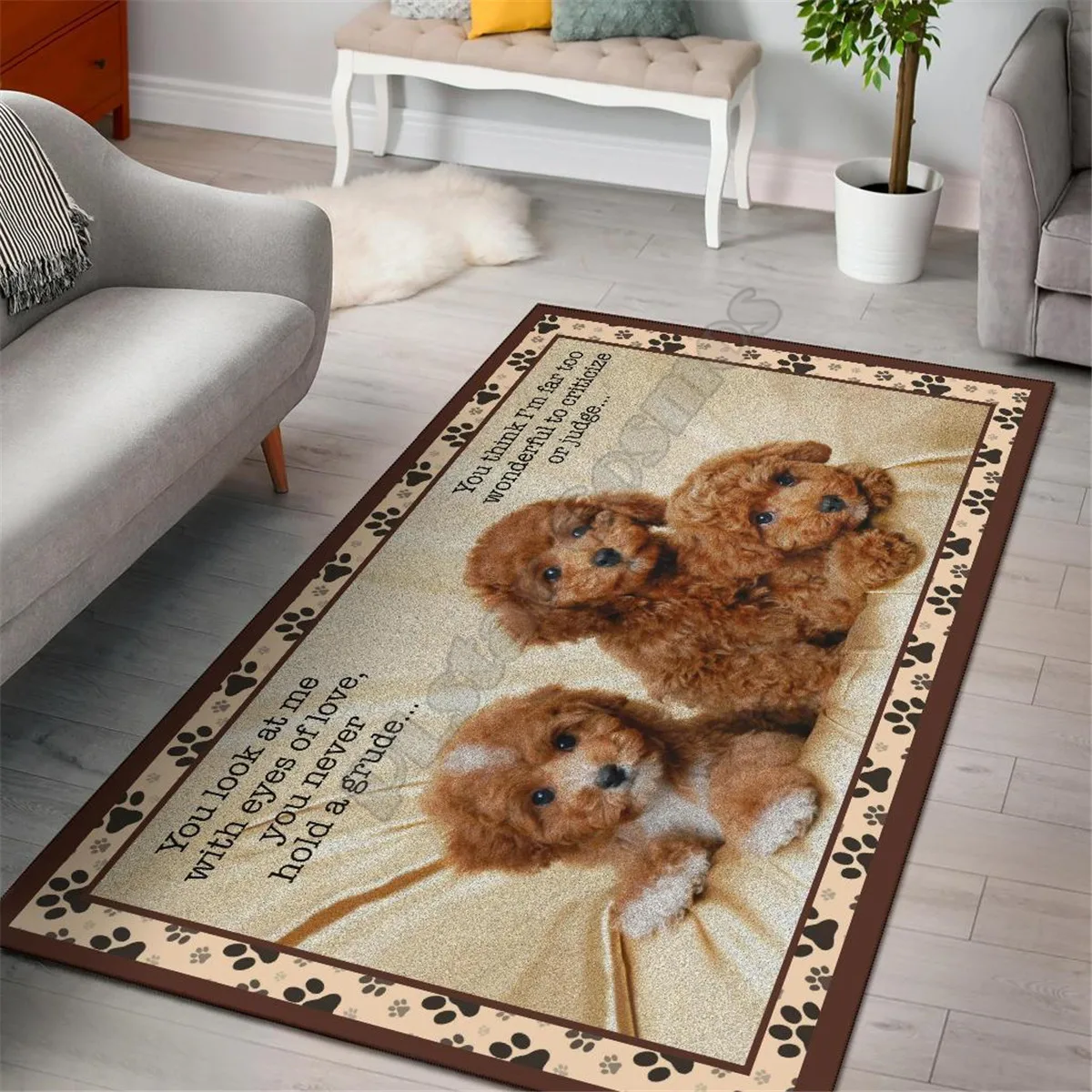 Poodle rug area funny dog collection carpet Floor Mat Rug Non-slip Mat Dining Room Living Room Soft Bedroom Carpet 02
Poodle rug area funny dog collection carpet Floor Mat Rug Non-slip Mat Dining Room Living Room Soft Bedroom Carpet 02