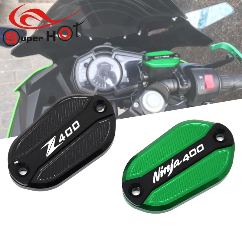 Motorcycle accessories Front Brake Fluid Reservoir Cap Cover for Kawasaki Ninja400 NINJA 400 Z400 Z 400 2018-2021
Motorcycle accessories Front Brake Fluid Reservoir Cap Cover for Kawasaki Ninja400 NINJA 400 Z400 Z 400 2018-2021