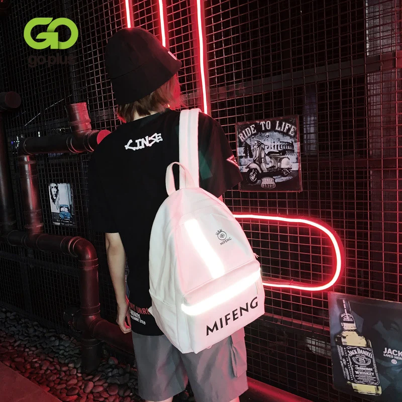 GOPLUS Multi-Pocket Backpacks for Women School Large Solid Color Teenagers Girls Travel Bag High Capacity Reflective Mochilas
GOPLUS Multi-Pocket Backpacks for Women School Large Solid Color Teenagers Girls Travel Bag High Capacity Reflective Mochilas