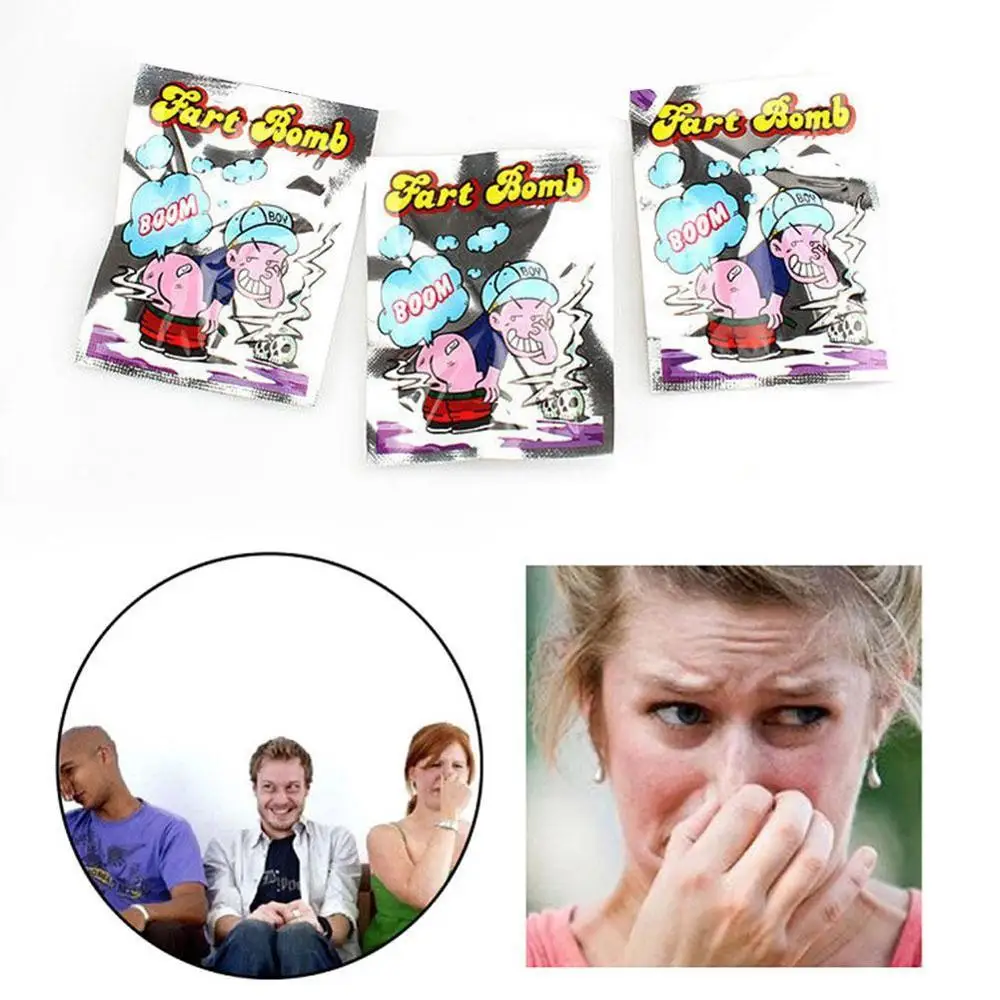 5 Packs Funny Fart Bomb Bags Novelty Fart Bomb Bags and Smells Smelly Person Safety Jokes Whole Trick Toys Non-Toxic The Pa S7D8
5 Packs Funny Fart Bomb Bags Novelty Fart Bomb Bags and Smells Smelly Person Safety Jokes Whole Trick Toys Non-Toxic The Pa S7D8