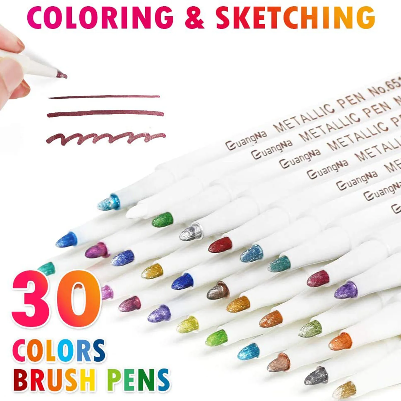Diy Photo Album Metallic Color Pen 10/12/15/20/30-color Graffiti Marker Pen Quick Drying Paint Pen For Children Gift Card Crafts
Diy Photo Album Metallic Color Pen 10/12/15/20/30-color Graffiti Marker Pen Quick Drying Paint Pen For Children Gift Card Crafts