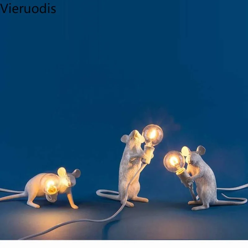 Nordic Resin Table Light Mini Animal Mouse Lamp Living Room Dining Room Bedroom Cute LED Night Lights Home Decor Desk Lights
Nordic Resin Table Light Mini Animal Mouse Lamp Living Room Dining Room Bedroom Cute LED Night Lights Home Decor Desk Lights