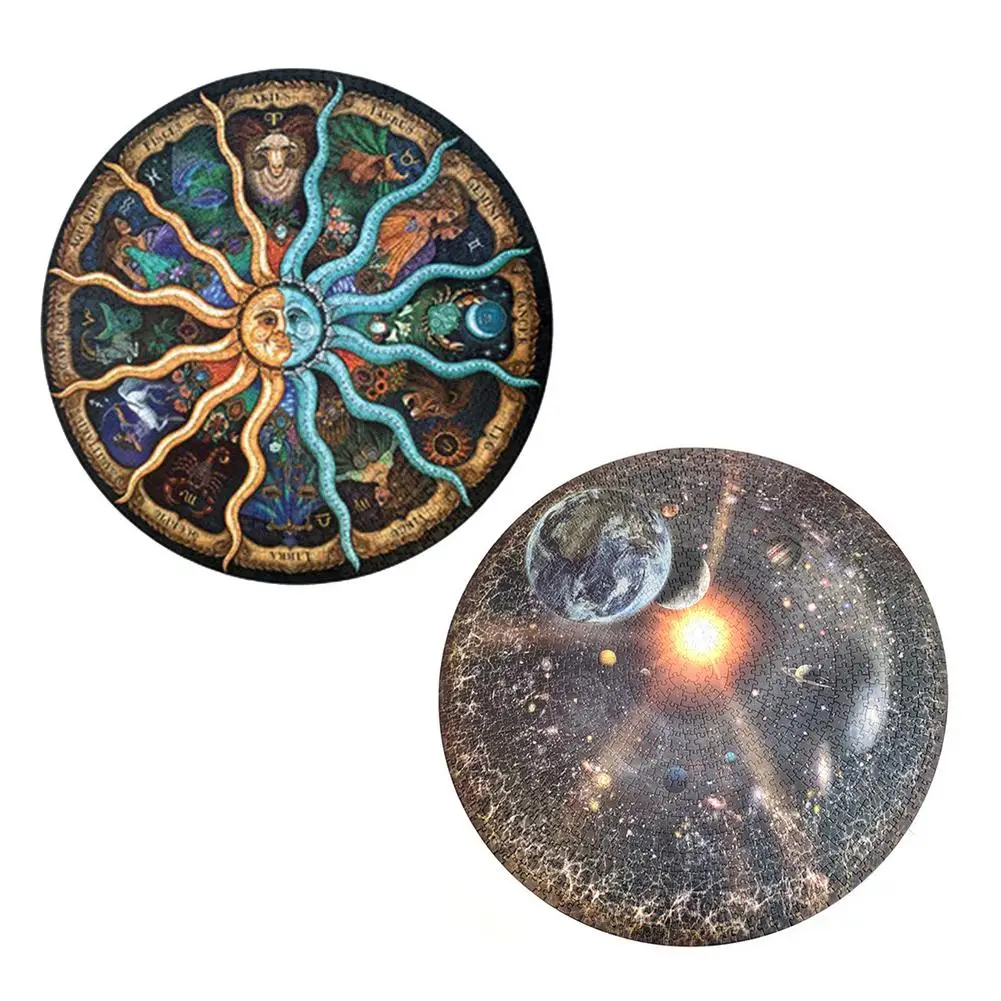 2021 New Arrival 1000 Pieces Puzzle Planet Round Educational Jigsaw Puzzle DIY Game Educational Indoor Toy Gifts For Adults Kids
2021 New Arrival 1000 Pieces Puzzle Planet Round Educational Jigsaw Puzzle DIY Game Educational Indoor Toy Gifts For Adults Kids