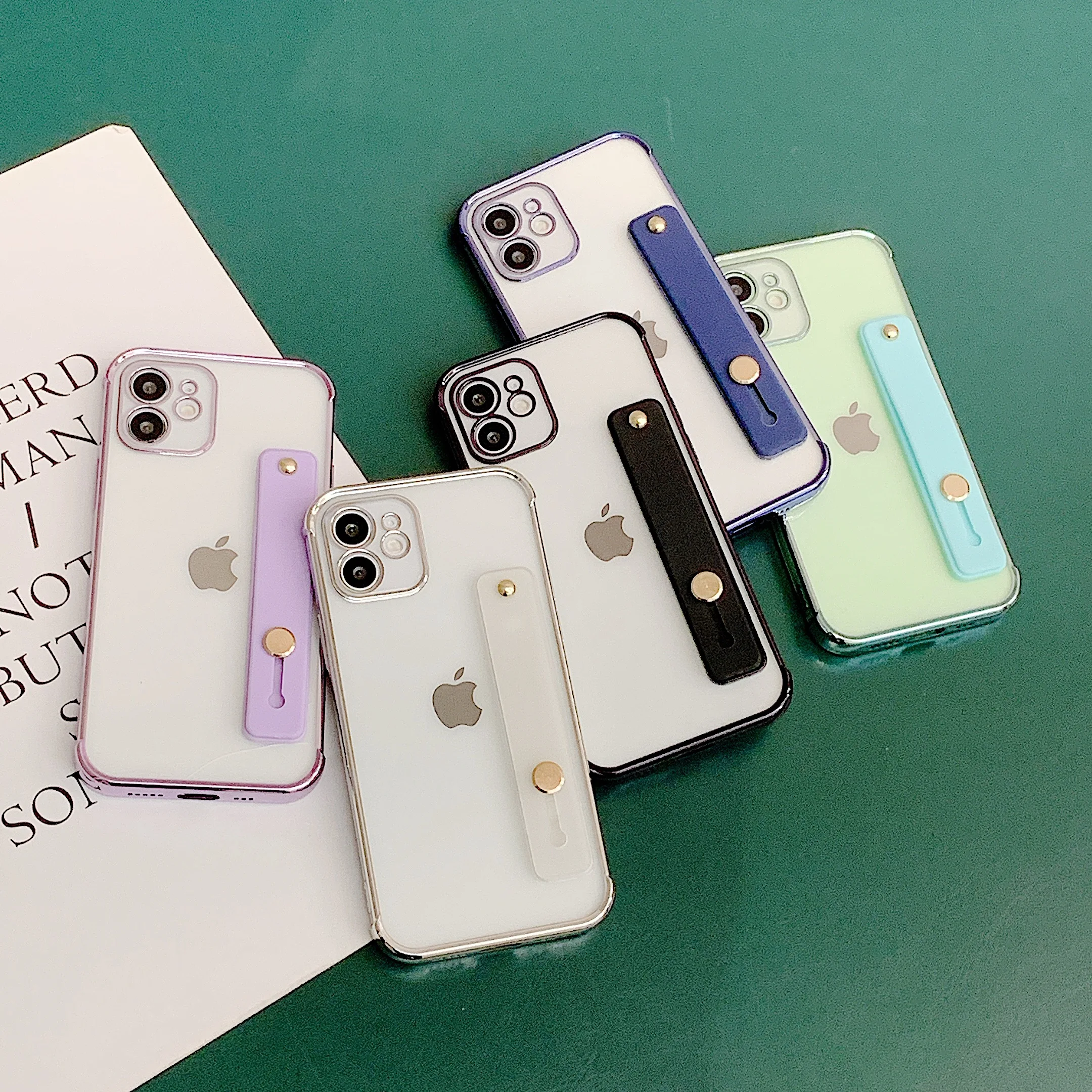 Luxury Electroplating Wristband Holder Mobile Phone Case, Suitable for iPhone 12 11 Pro Max XSmax XS XR X 8 7 PlusTPU Soft Case
Luxury Electroplating Wristband Holder Mobile Phone Case, Suitable for iPhone 12 11 Pro Max XSmax XS XR X 8 7 PlusTPU Soft Case